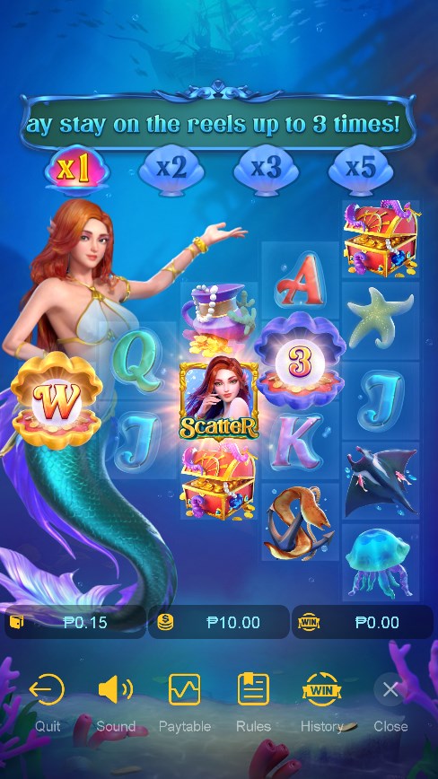 Unique 120 Ways to Win Mermaid Riches